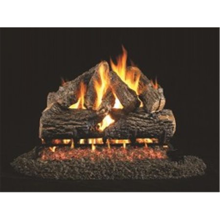 CUNNINGHAM GAS PRODUCTS Real Fyre  CHD-18-20 18 &amp; 20 in. Charred Oak Vented Vented Log Set CHD-18/20